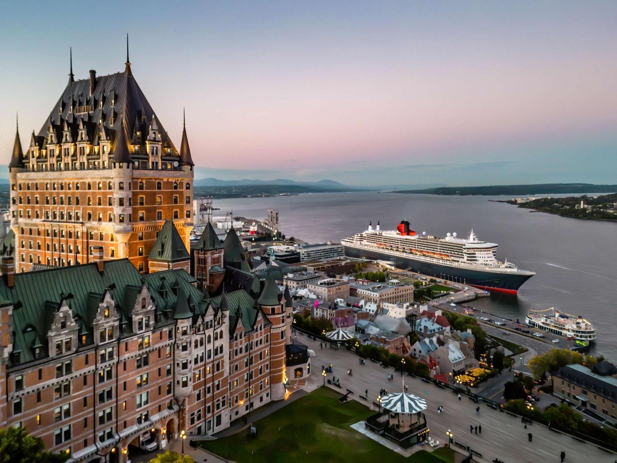 Fairmont Le Chateau Frontenac Québec Esterno foto