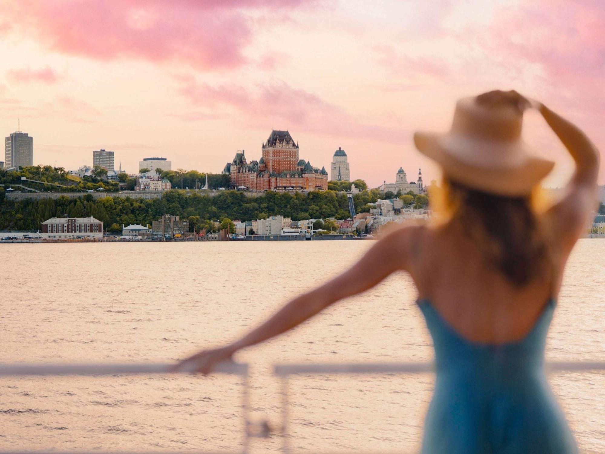 Fairmont Le Chateau Frontenac Québec Esterno foto
