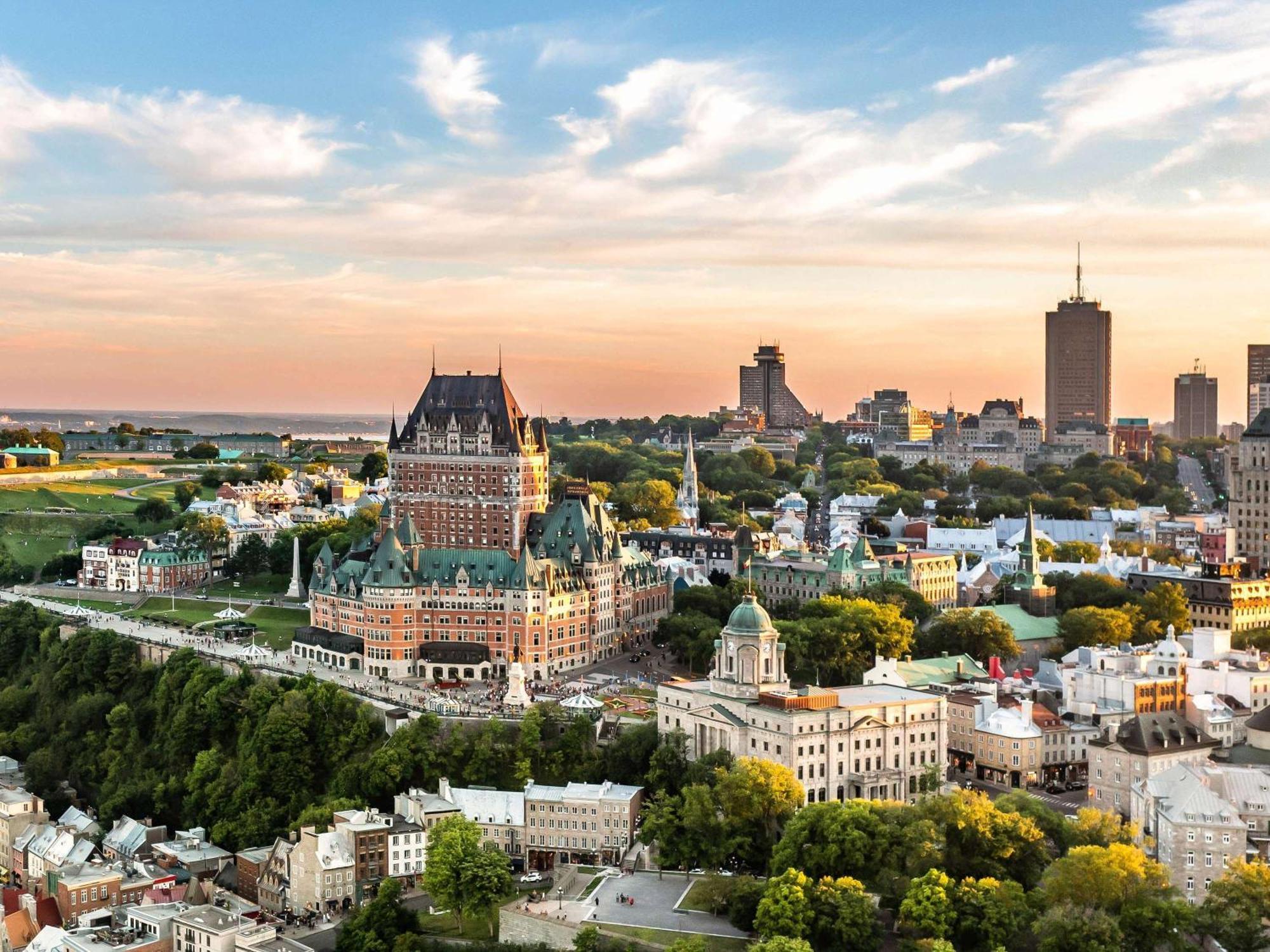 Fairmont Le Chateau Frontenac Québec Esterno foto